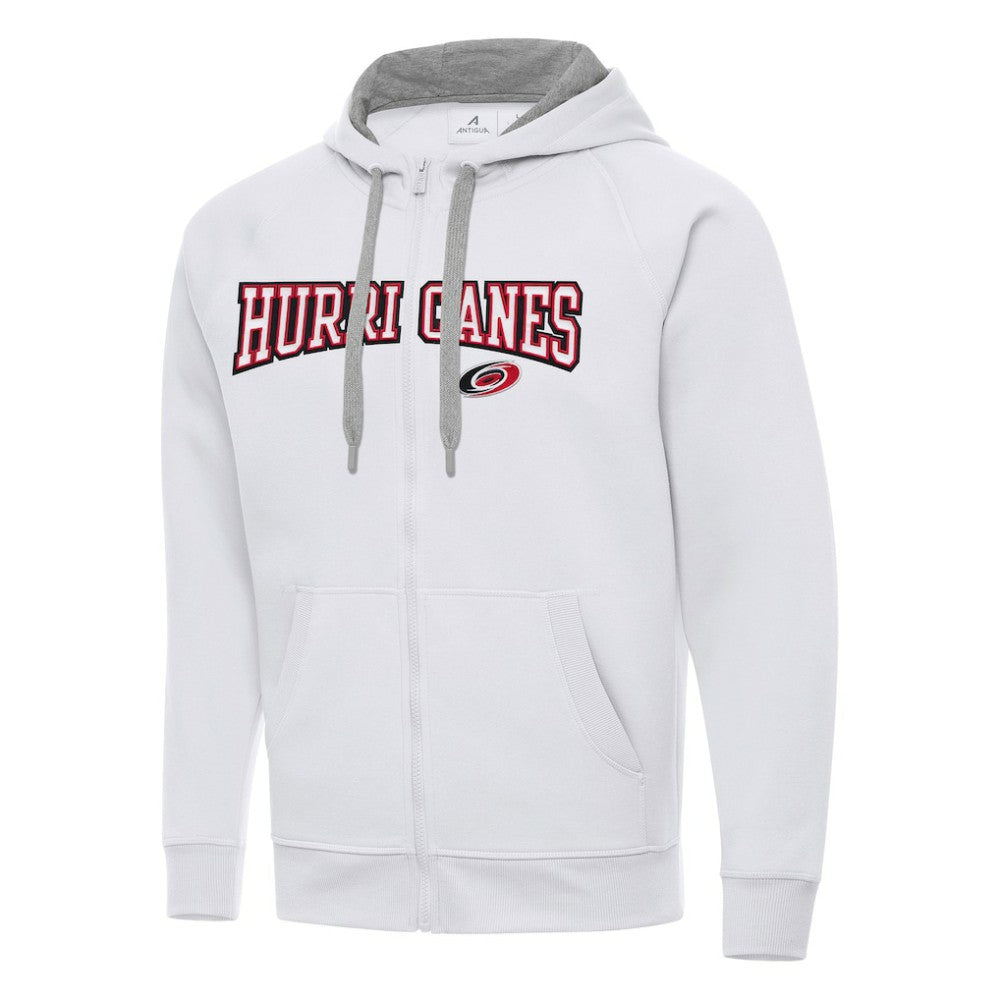 Carolina Hurricanes Antigua Big & Tall Victory Full-Zip Hoodie - White | NHL sale