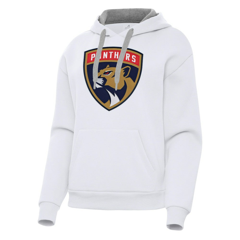 Florida Panthers Antigua Women's Victory Pullover Hoodie - White | NHL on sale