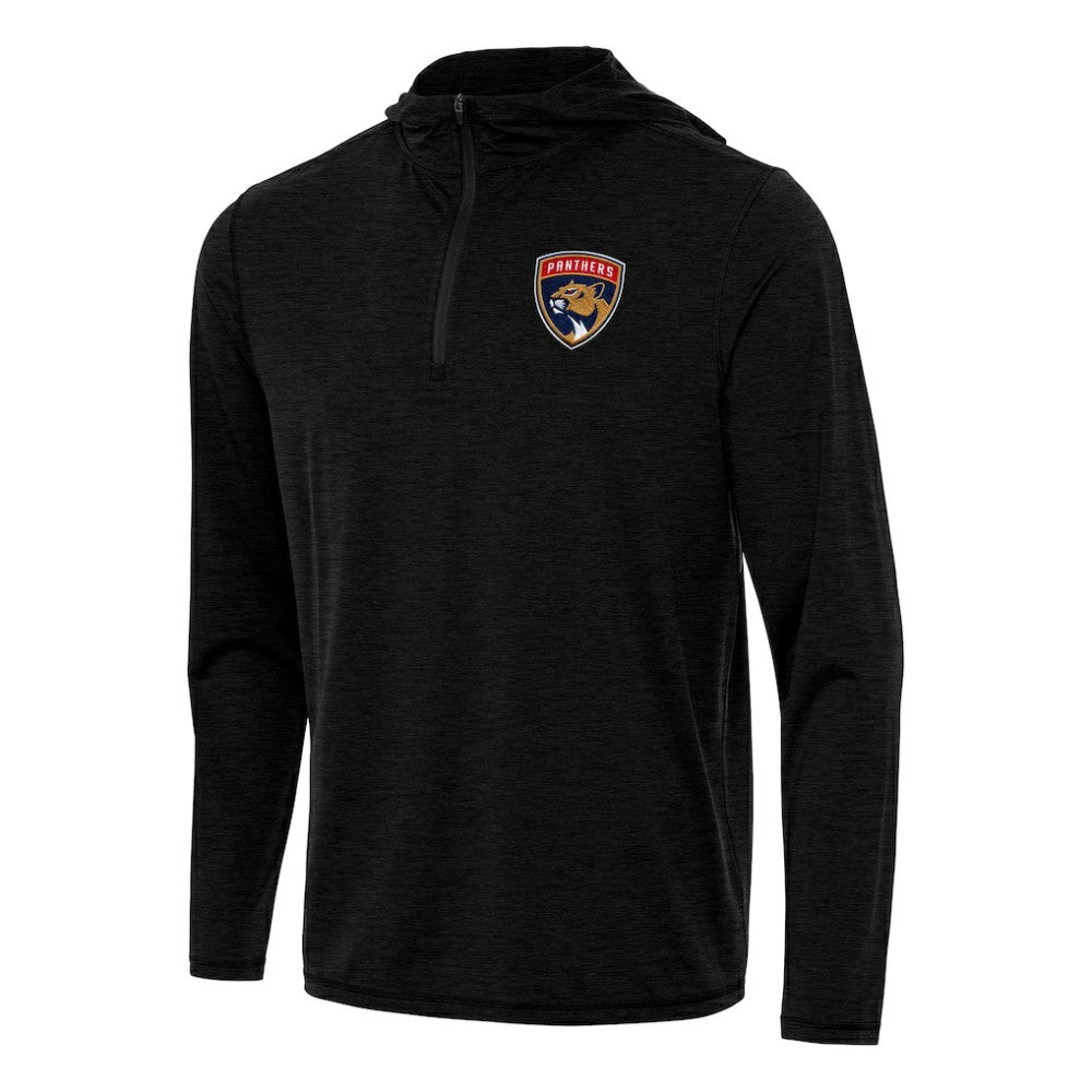 Florida Panthers Antigua Tidy Quarter-Zip Hoodie - Heather Black | NHL sale