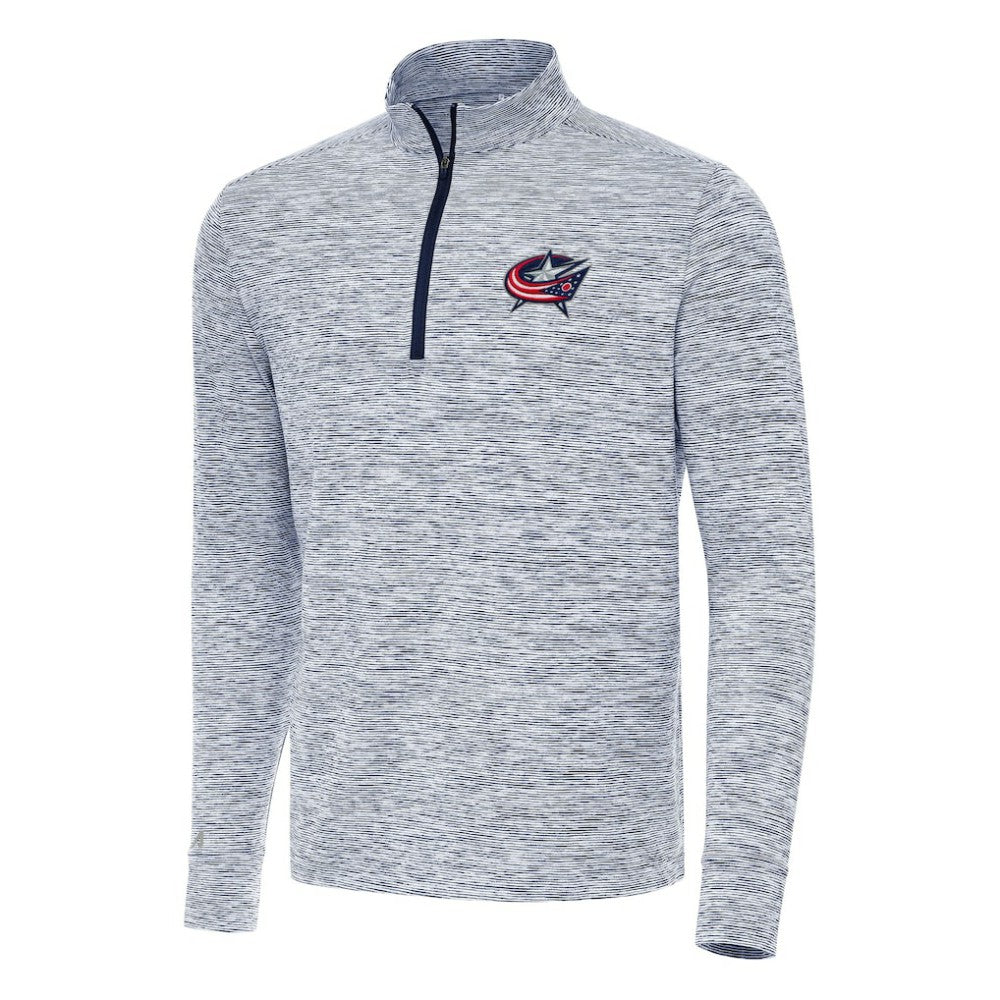 Columbus Blue Jackets Antigua Cause Quarter-Zip Top - Navy | NHL sale