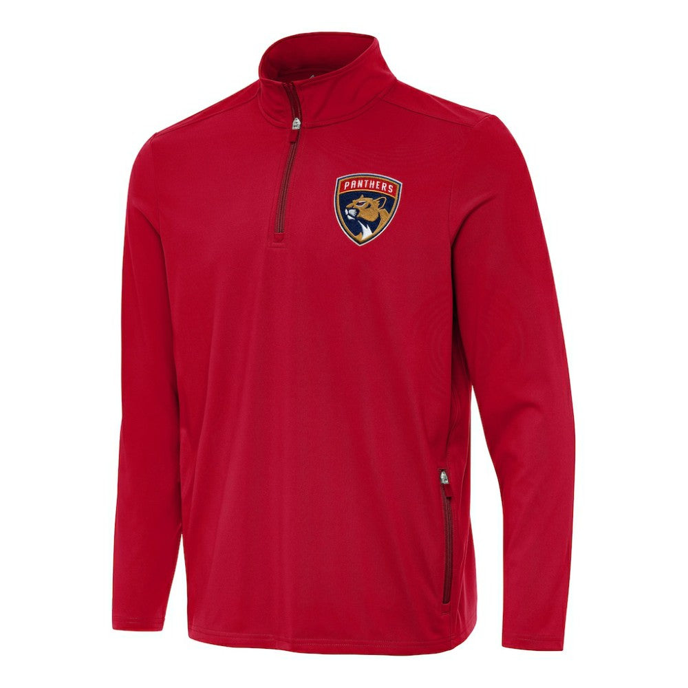 Florida Panthers Antigua Perilous Quarter-Zip Sweatshirt - Red | NHL discount