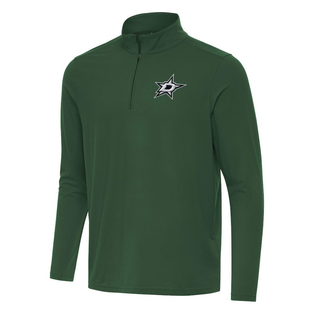 Dallas Stars Antigua Intent Quarter-Zip Top - Hunter Green | NHL on sale