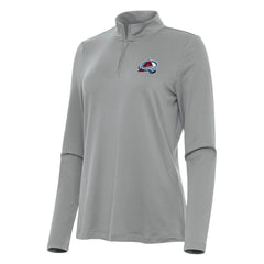 Colorado Avalanche Antigua Women's Reprocess Quarter-Zip Top - Gray | NHL near me