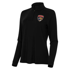 Florida Panthers Antigua Women's Intent Quarter-Zip Top - Black | NHL on sale