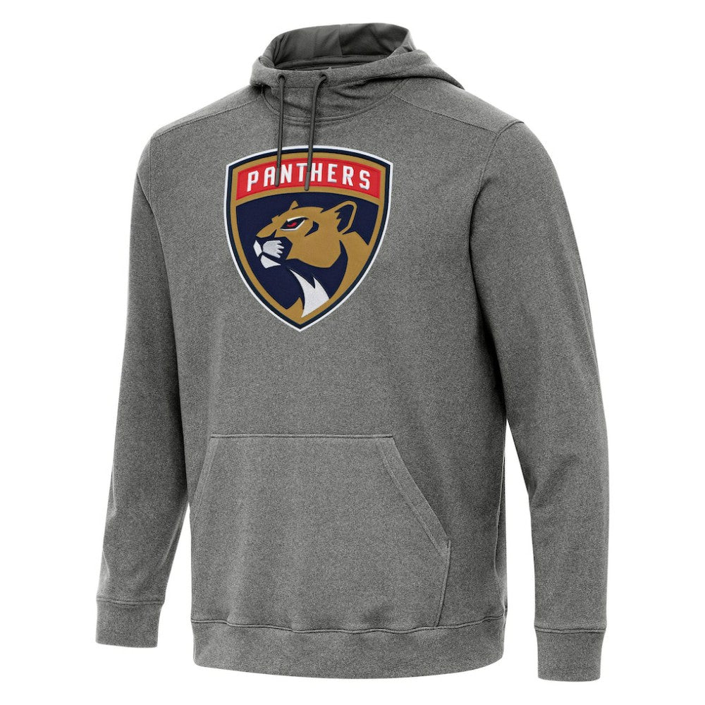 Florida Panthers Antigua Cloud Pullover Hoodie - Heather Black | NHL near me