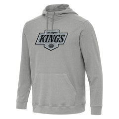 Los Angeles Kings Antigua Cloud Pullover Hoodie - Heather Gray | NHL Clearance