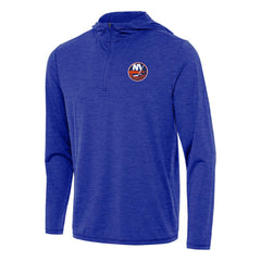 New York Islanders Antigua Tidy Quarter-Zip Hoodie - Heather Royal | NHL discount