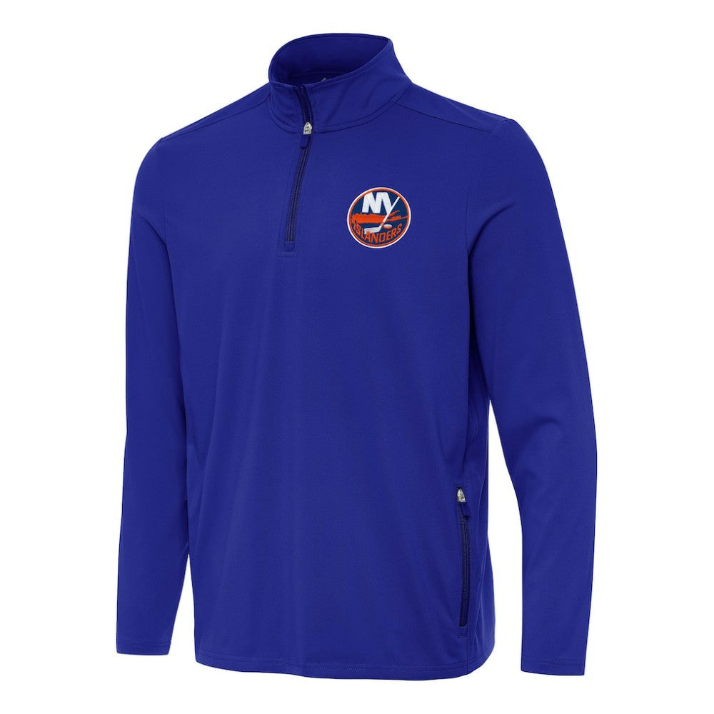 New York Islanders Antigua Perilous Quarter-Zip Sweatshirt - Royal | NHL discount