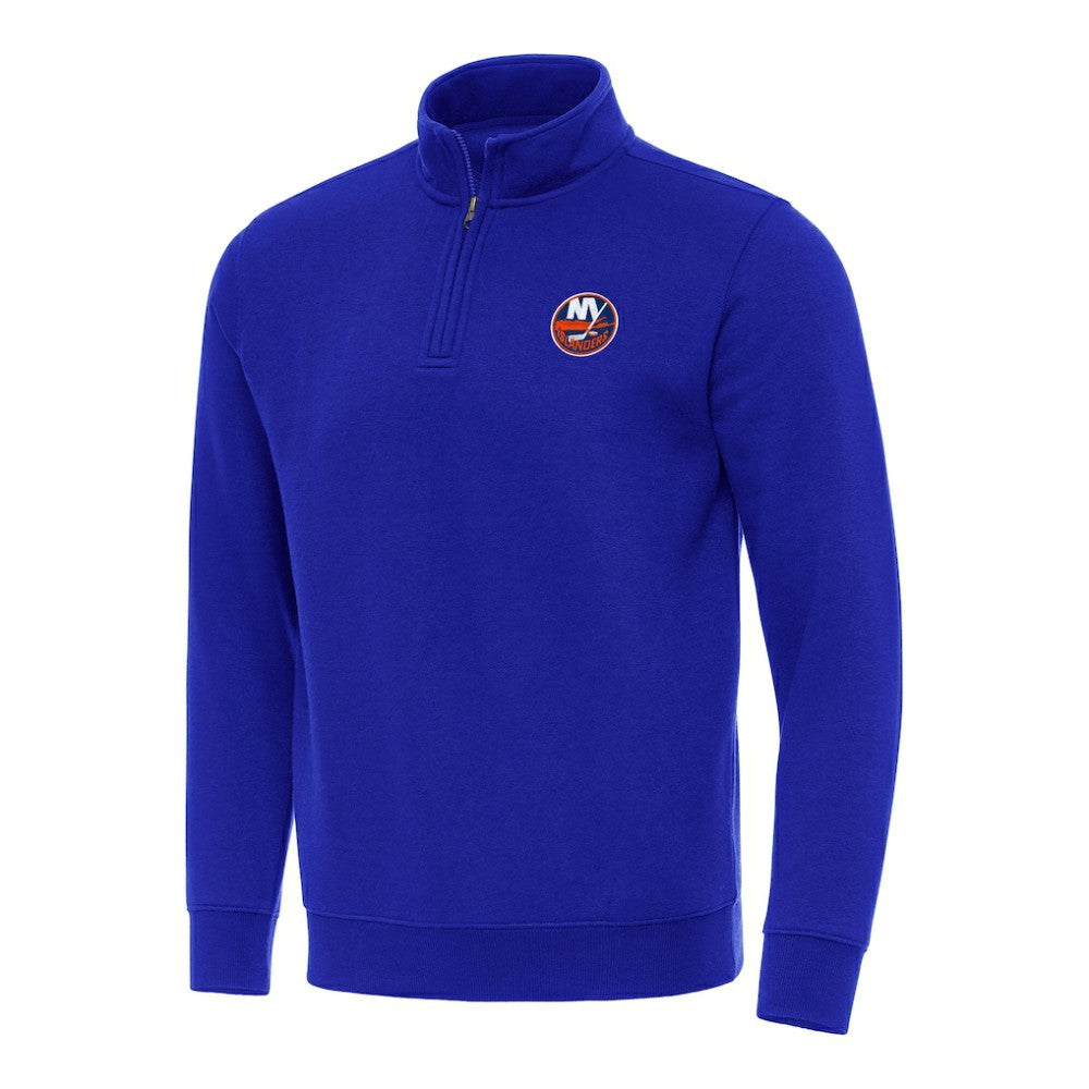 New York Islanders Antigua Victory Quarter-Zip Mock Sweatshirt - Royal | NHL discount