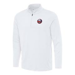 New York Islanders Antigua Reprocess Quarter-Zip Top - White | NHL on sale