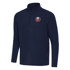 New York Islanders Antigua Intent Quarter-Zip Top - Navy | NHL discount