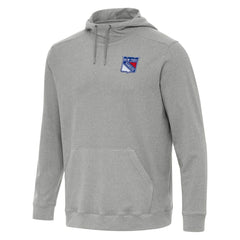 New York Rangers Antigua Cloud Pullover Hoodie - Heather Gray | NHL discount