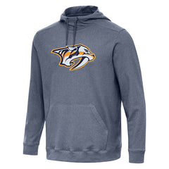 Nashville Predators Antigua Cloud Pullover Hoodie - Heather Navy | NHL near me