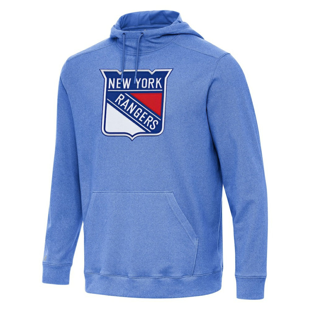 New York Rangers Antigua Cloud Pullover Hoodie - Heather Royal | NHL sale