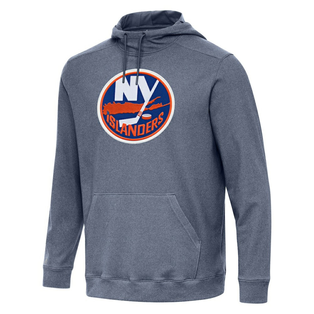 New York Islanders Antigua Cloud Pullover Hoodie - Heather Navy | NHL sale