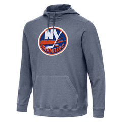 New York Islanders Antigua Cloud Pullover Hoodie - Heather Navy | NHL sale