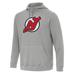 New Jersey Devils Antigua Cloud Pullover Hoodie - Heather Gray | NHL discount