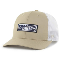 Dallas Cowboys '47 Acapulco brrr° Trucker Adjustable Hat - Khaki - 47 brand