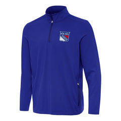 New York Rangers Antigua Perilous Quarter-Zip Sweatshirt - Royal | NHL near me