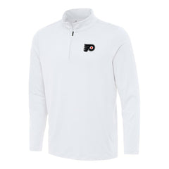 Philadelphia Flyers Antigua Reprocess Quarter-Zip Top - White | NHL online
