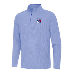 New York Rangers Antigua Twine Quarter-Zip Top - Royal | NHL sale
