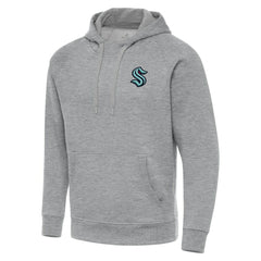 Seattle Kraken Antigua Big & Tall Victory Pullover Hoodie - Heather Gray | NHL on sale