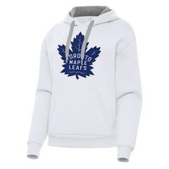Toronto Maple Leafs Antigua Women's Victory Pullover Hoodie - White | NHL discount