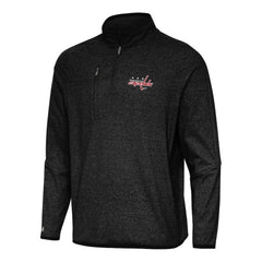 Washington Capitals Antigua Certain Quarter-Zip Tri-Blend Sweatshirt - Heather Black | NHL sale