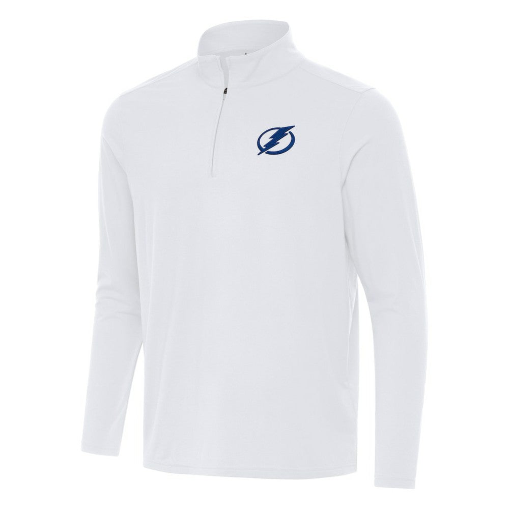 Tampa Bay Lightning Antigua Intent Quarter-Zip Top - White | NHL discount