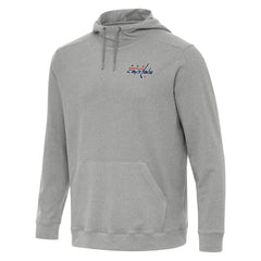 Washington Capitals Antigua Cloud Pullover Hoodie - Heather Gray | NHL discount