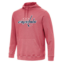 Washington Capitals Antigua Cloud Pullover Hoodie - Heather Red | NHL sale