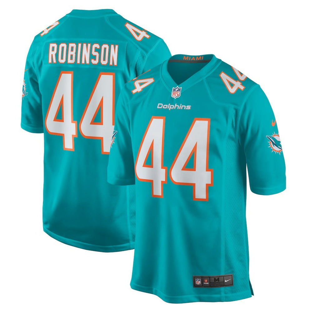 Chop Robinson Miami Dolphins Game Jersey - Aqua - Nike