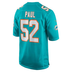 Patrick Paul Miami Dolphins Game Jersey - Aqua - Nike