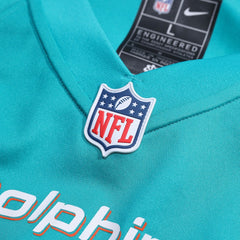 Aaron Brewer Miami Dolphins Game Jersey - Aqua - Nike