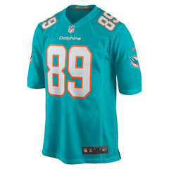 Julian Hill Miami Dolphins Game Jersey - Aqua - Nike