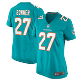 Ethan Bonner Miami Dolphins Women's Game Jersey - Aqua - Nike