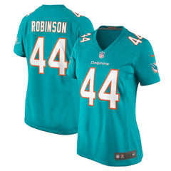 Chop Robinson Miami Dolphins Women's Game Jersey - Aqua - Nike