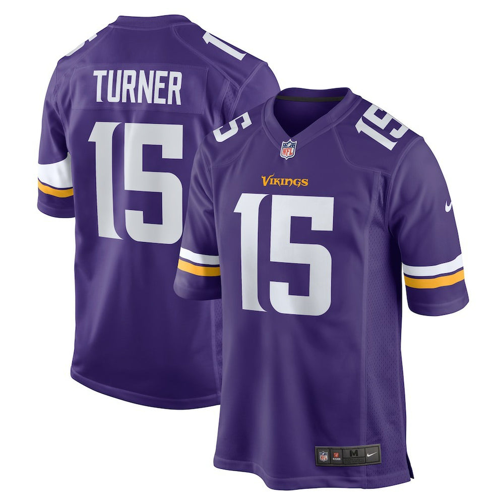 Dallas Turner Minnesota Vikings Game Jersey - Purple - Nike