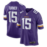 Dallas Turner Minnesota Vikings Game Jersey - Purple - Nike
