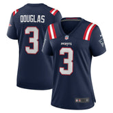 Demario Douglas New England Patriots Women's Game Jersey - Navy - Nike