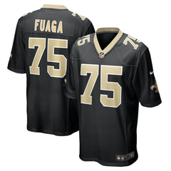 Taliese Fuaga New Orleans Saints Game Jersey - Black - Nike