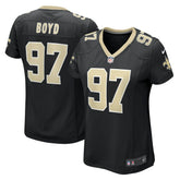Khristian Boyd New Orleans Saints Women's Game Jersey - Black - Nike