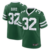 Isaiah Davis New York Jets Team Game Jersey - Legacy Green - Nike