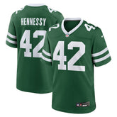 Thomas Hennessy New York Jets Team Game Jersey - Legacy Green - Nike