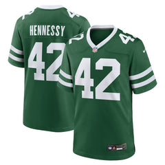 Thomas Hennessy New York Jets Team Game Jersey - Legacy Green - Nike