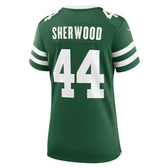 Jamien Sherwood New York Jets Women's Game Jersey - Legacy Green - Nike