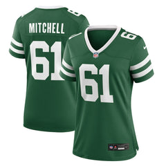 Max Mitchell New York Jets Women's Game Jersey - Legacy Green - Nike