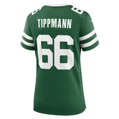 Joe Tippmann New York Jets Women's Game Jersey - Legacy Green - Nike