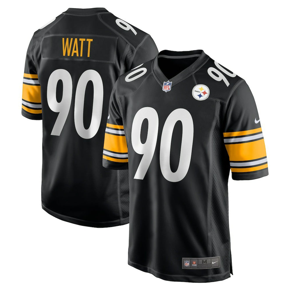 T.J. Watt Pittsburgh Steelers Game Jersey - Black - Nike