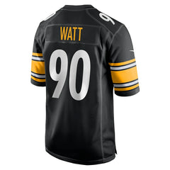 T.J. Watt Pittsburgh Steelers Game Jersey - Black - Nike